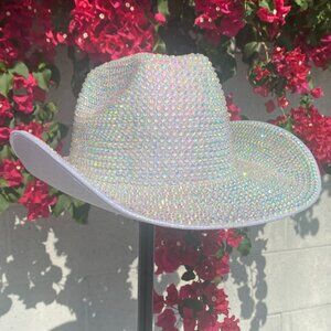 Disco Ball Rhinestone Cowboy Hat Cowgirl Hats for Music Festivals